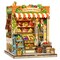 CUTEBEE Book Nook Kit The Greens’ Grocery House Shelf Insert Kit